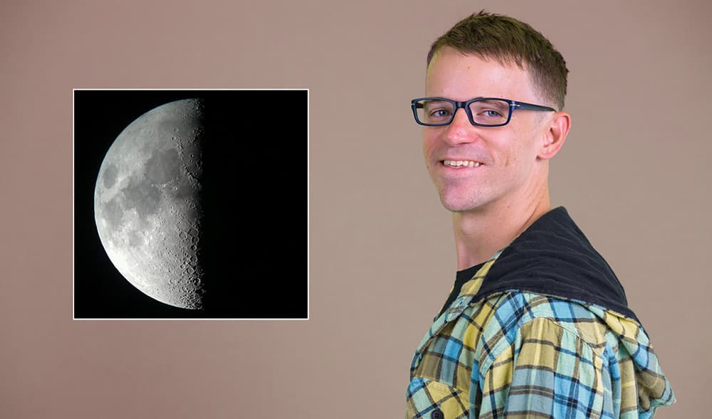 Optimist Sees Moon As Half Full